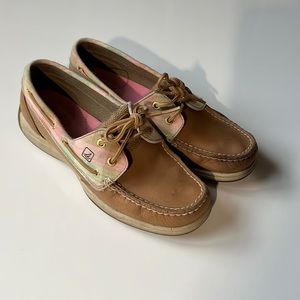 Plaid Sperry Boat Shoes—In Good Condition!!